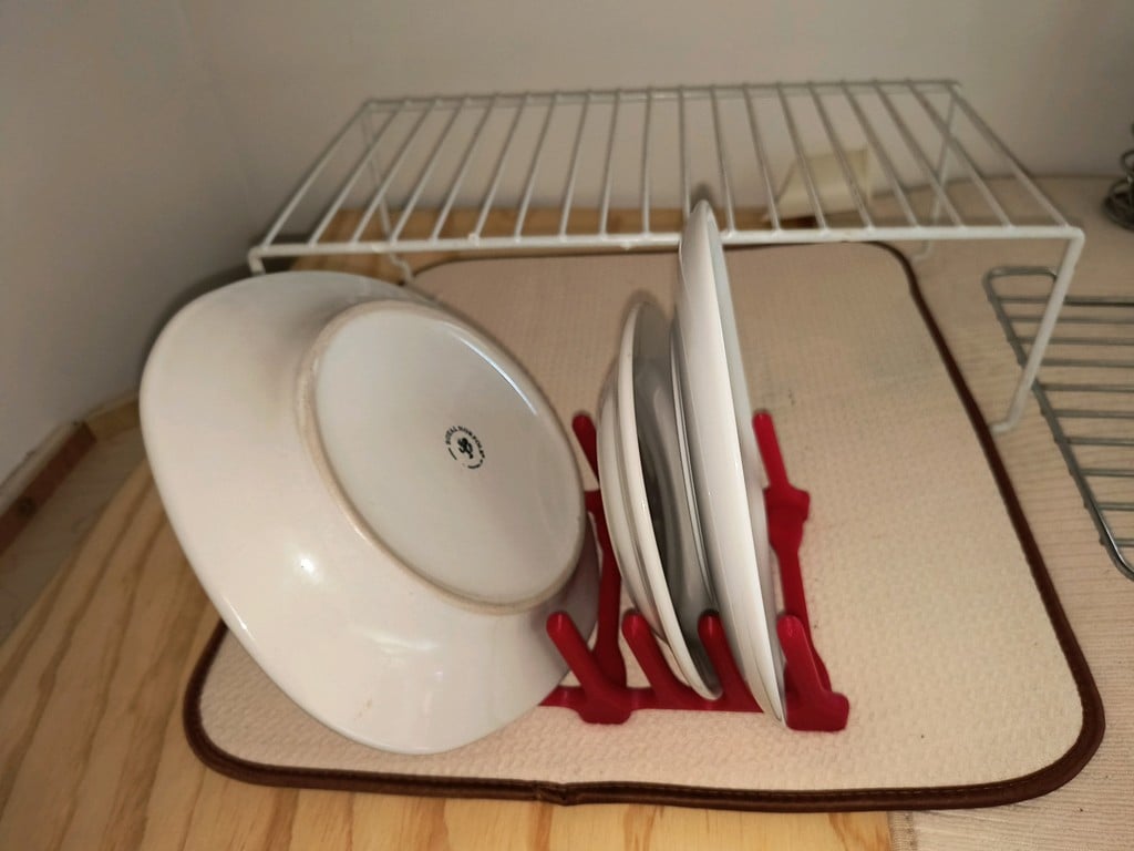 Compact afdruiprek voor de keuken
