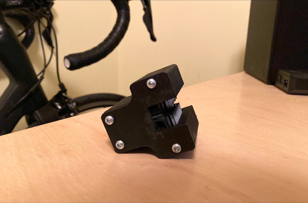 Eenvoudige fietskettingreiniger + CAD-bestand
