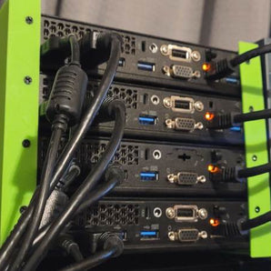 Rack Mount voor Lenovo Thinkcentre M93p Mini PC - Stapelbare oplossing
