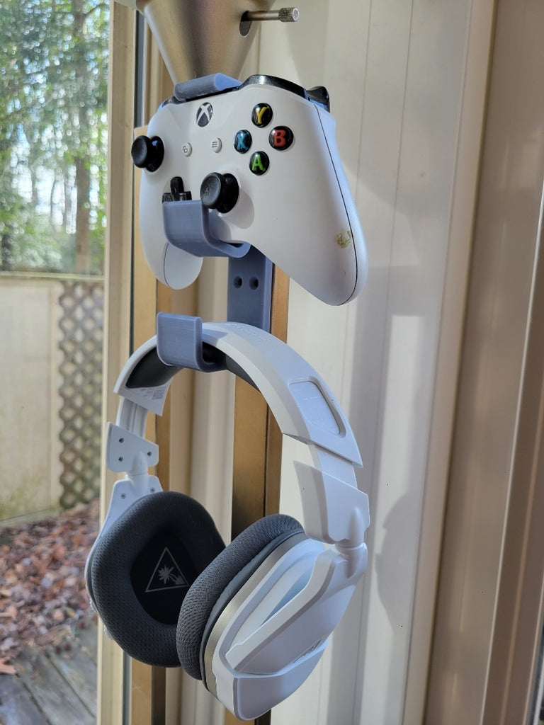 XBox-controller en headsethouder
