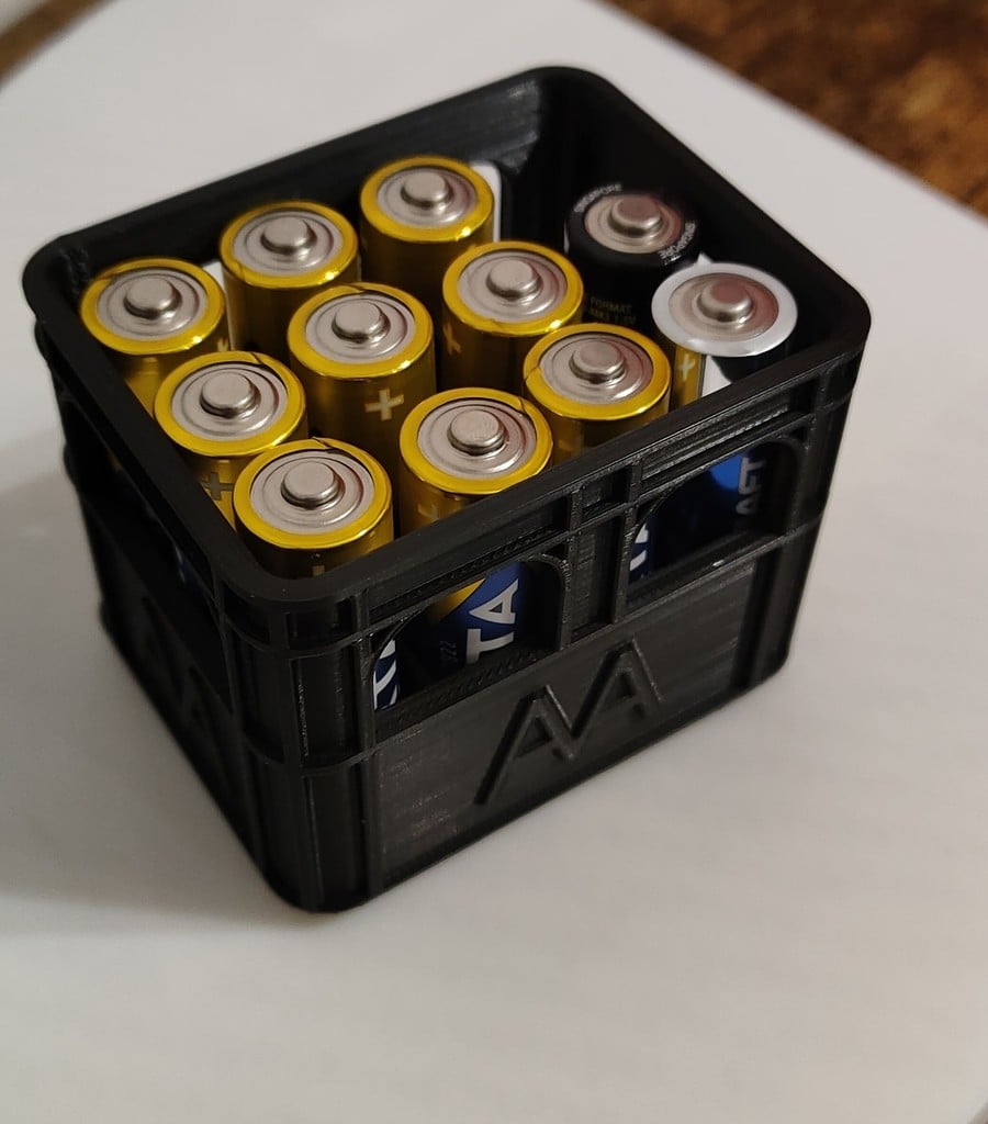 Batterijhouder om te stapelen