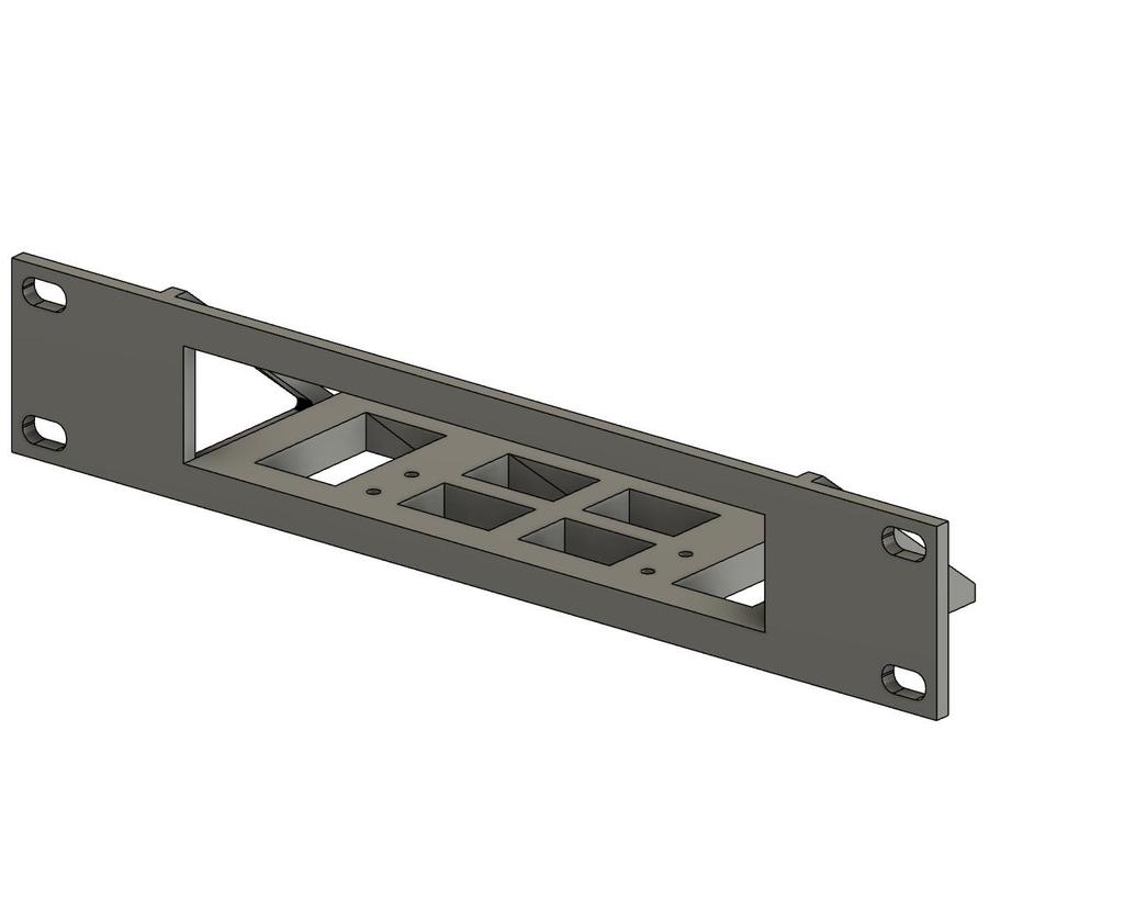 Rackmount voor Netgear GS308 - 10 Inch Netwerkkasten