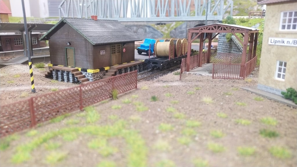 H0 Schaal Hegn-omheining voor Modelbouw