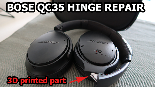 Vervangingsscharnier voor Bose QuietComfort 35 (QC35 I & II)