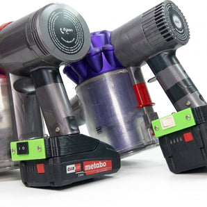 Metabo 18V CAS Batterijadapter voor Dyson V6/V7 Stofzuigers