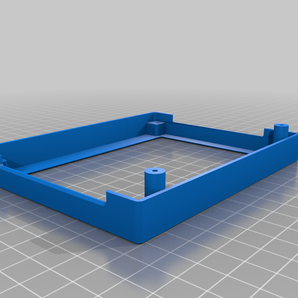 Wandmontage voor 5-inch Waveshare HDMI Touch (H) LCD-scherm