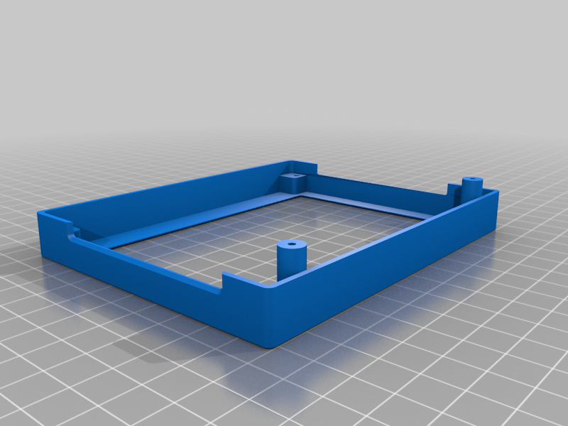 Wandmontage voor 5-inch Waveshare HDMI Touch (H) LCD-scherm