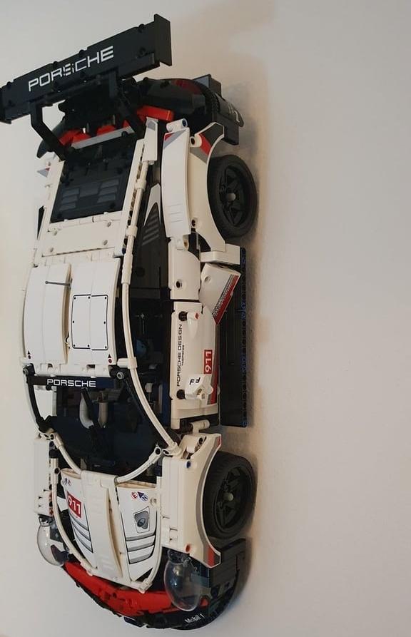 Wandbevestiging voor Lego Porsche 42096