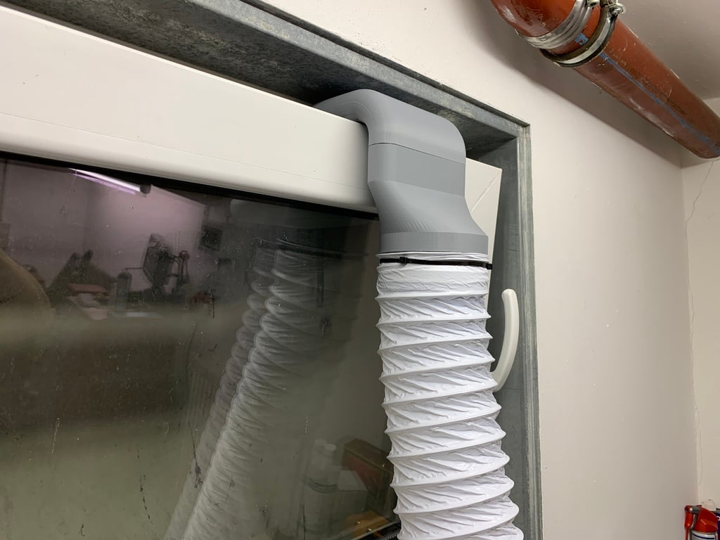 K40 Kipraam Afzuigadapter voor 100mm Slangen