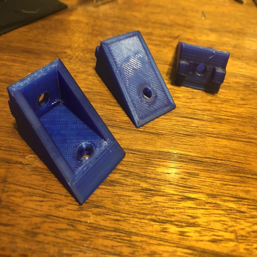 Ender 5 Achtermontagebeugel voor elektronica en voeding