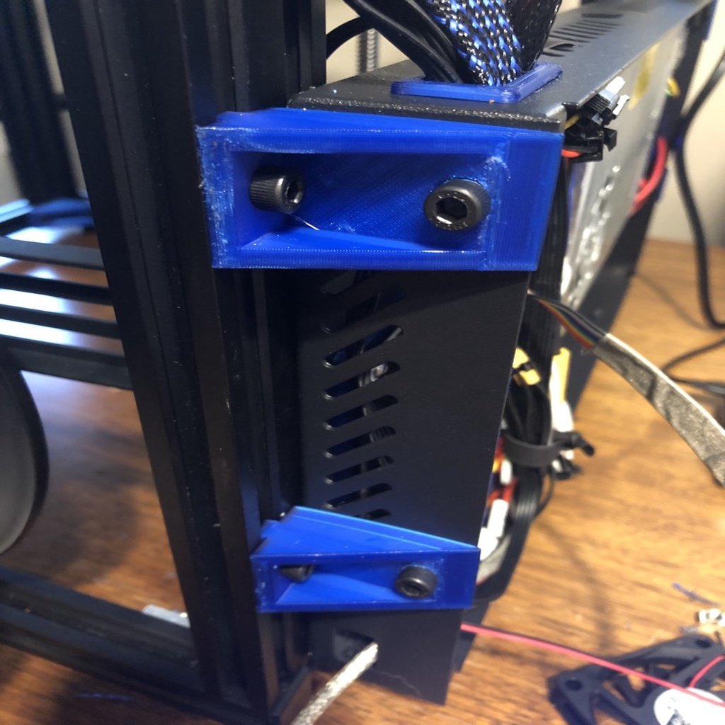 Ender 5 Achtermontagebeugel voor elektronica en voeding