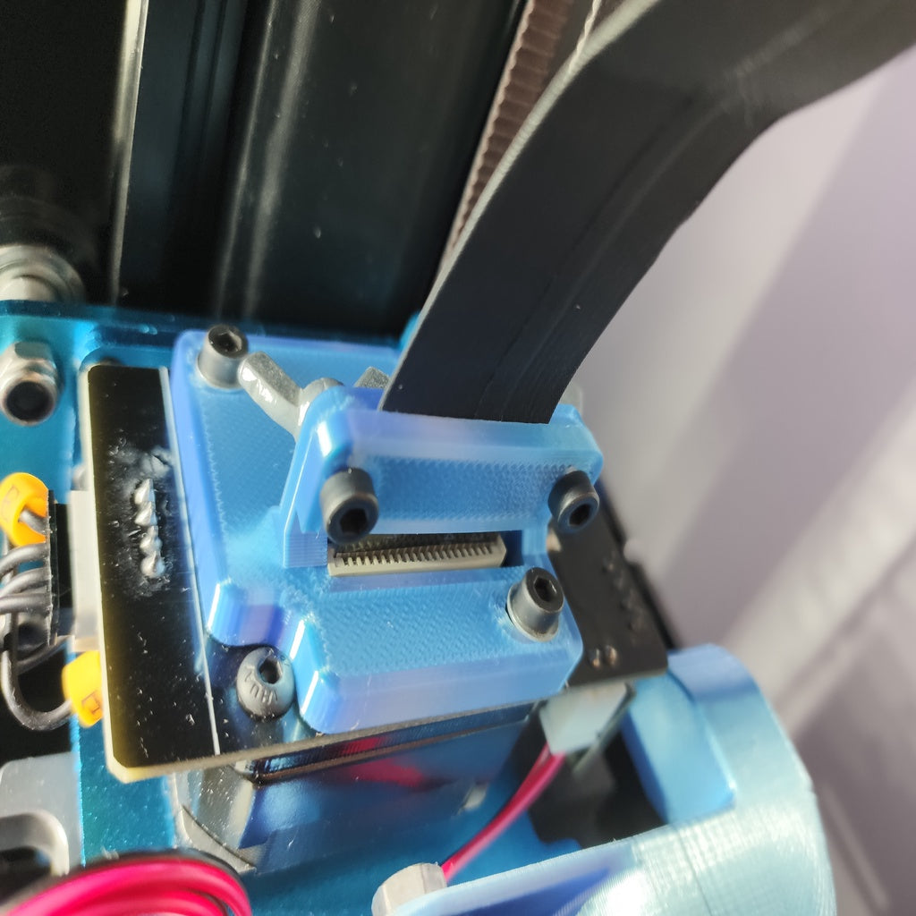 Sidewinder X1 - extruder kabelklem V2