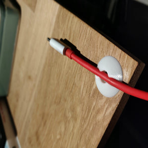 Praktische USB-kabelhouder voor organisatie