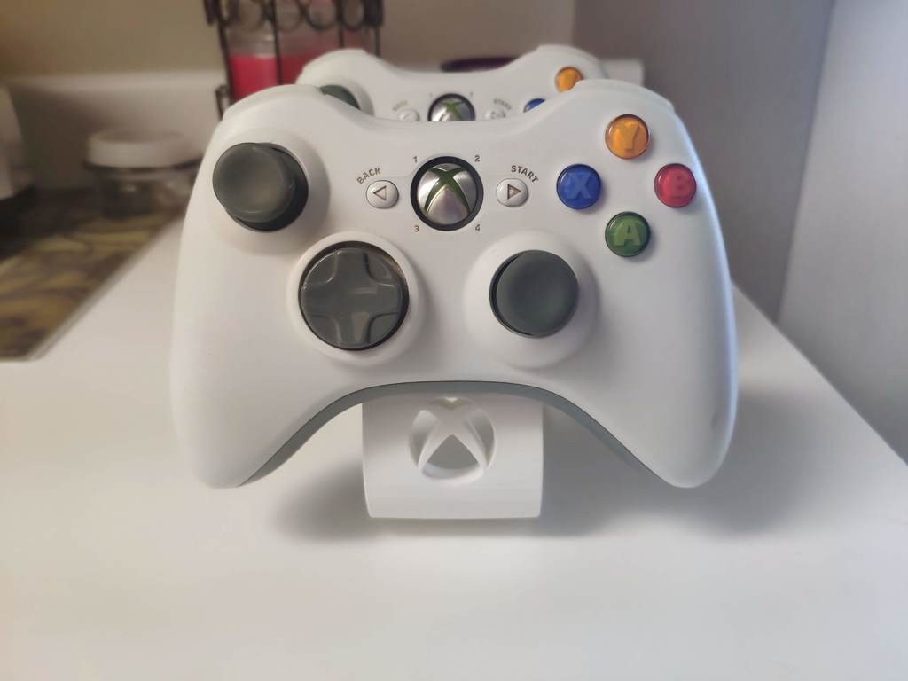 Dual Xbox 360 Controllerstand met Logo