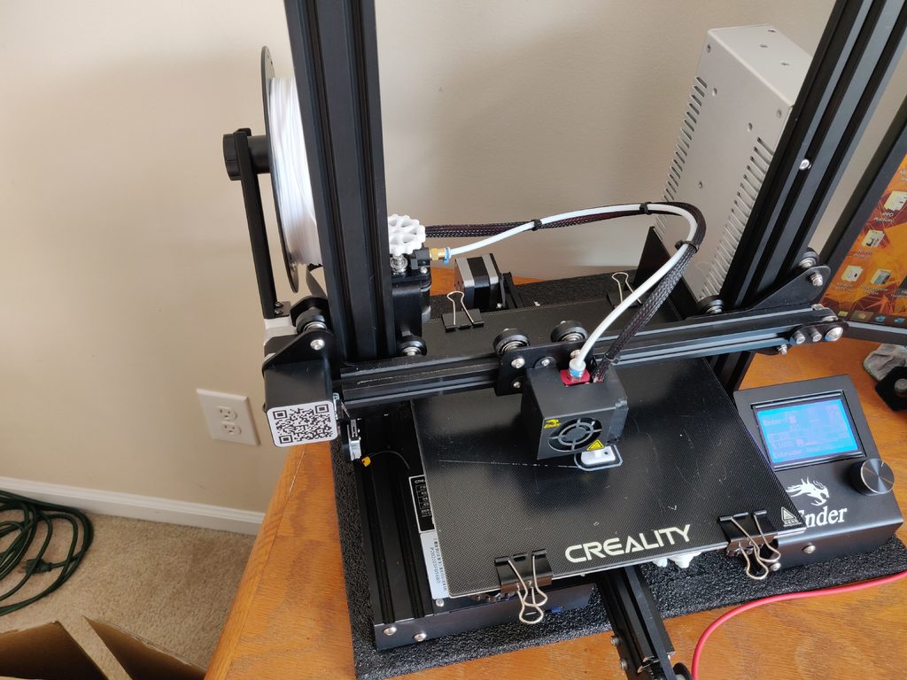Ender 3 Achterste Spoelhouder (CHEP Redesign)