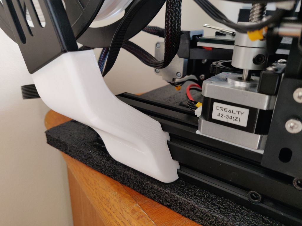 Ender 3 Achterste Spoelhouder (CHEP Redesign)