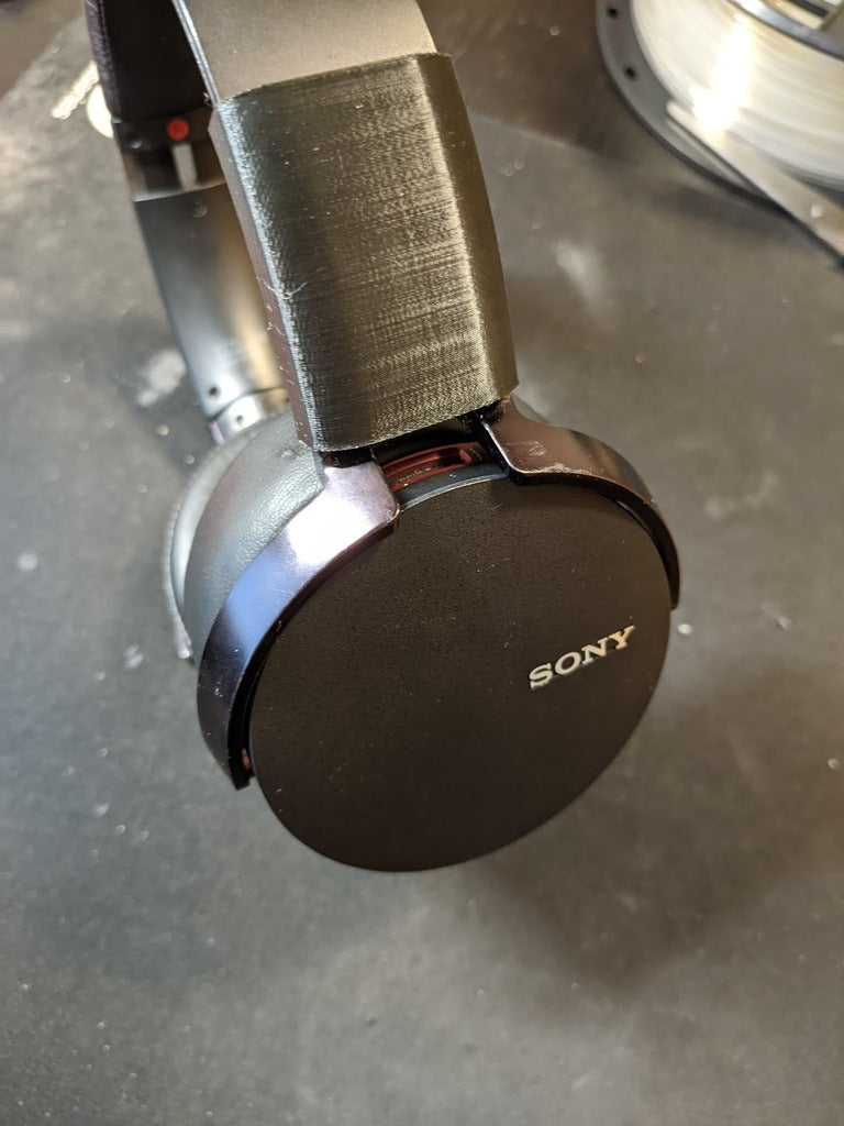 Versterkte beugel voor Sony MDR-XB950BT en MDR-XB950B1 hoofdtelefoons
