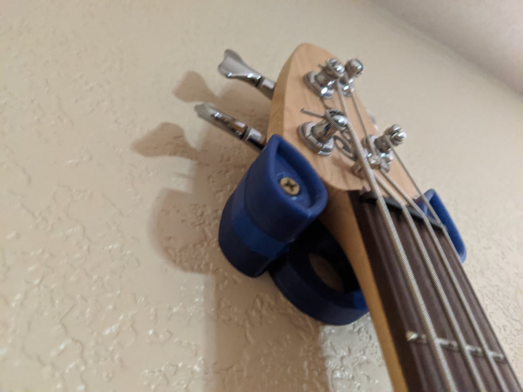 Wandhouder voor basgitaar - Veilige en stijlvolle opslag