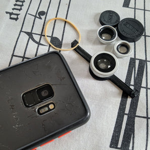 Universele 3-in-1 lenshouder voor smartphone - Flexibele montage