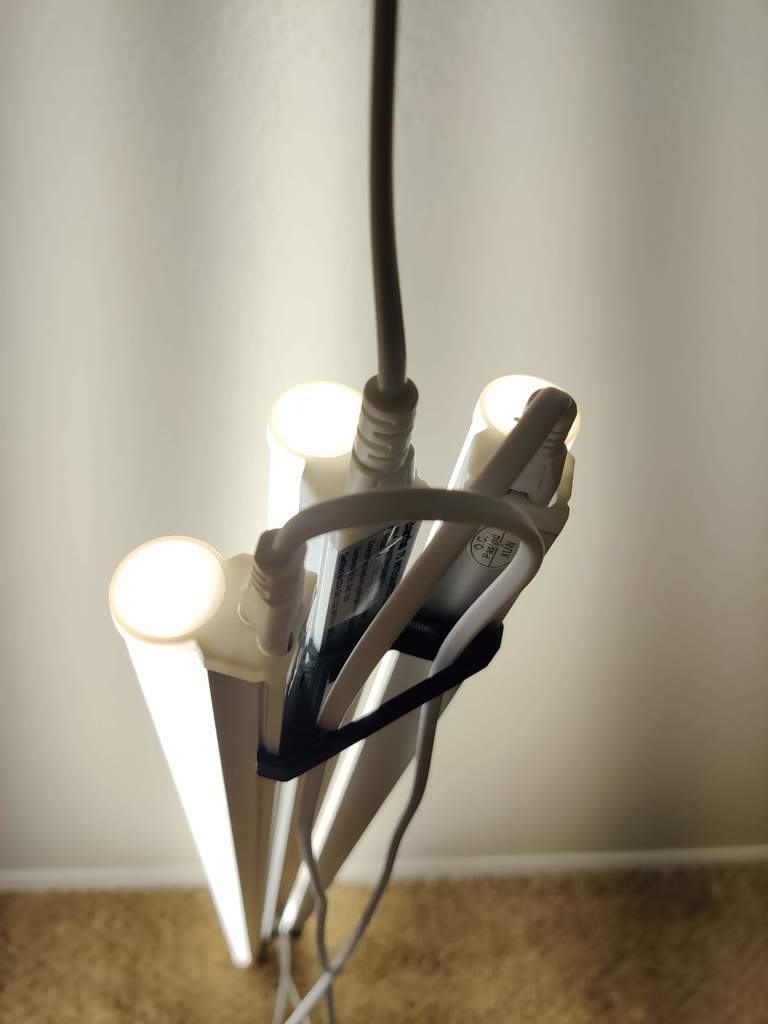 Plafondbevestiging voor Drie Barrina T5 LED-lampen