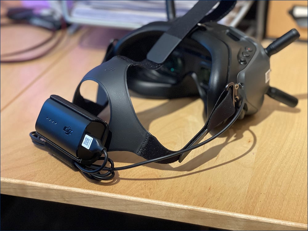 DJI FPV Goggles V2 Batterijhouder