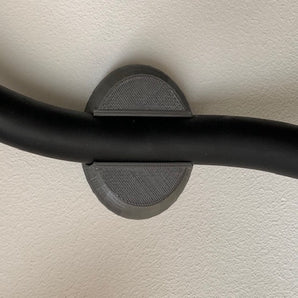 Wandgemonteerde kabelhouder voor elektrische auto-laadkabel (19 mm kliksysteem)