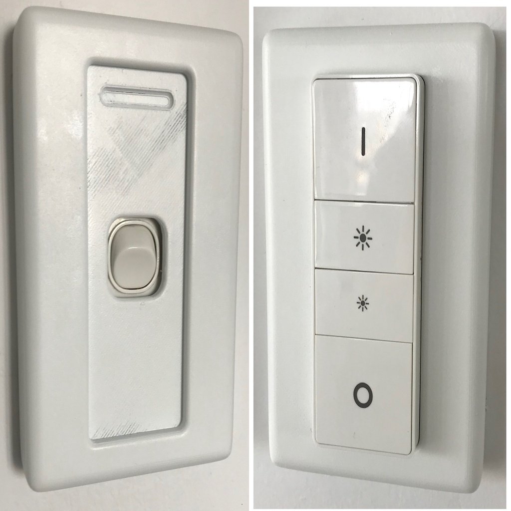 Clipsal 2000 Cover voor Philips Hue Dimmer