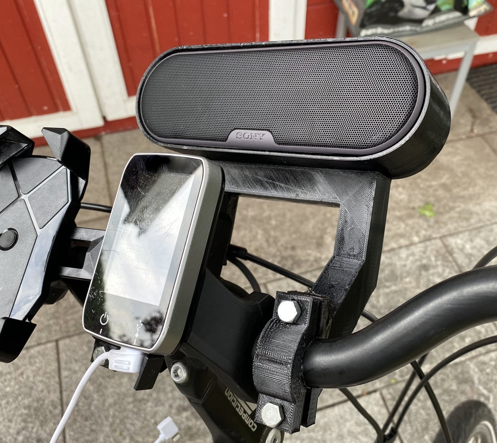 Fietsbevestiging voor Sony SRS-XB2 Bluetooth-luidspreker