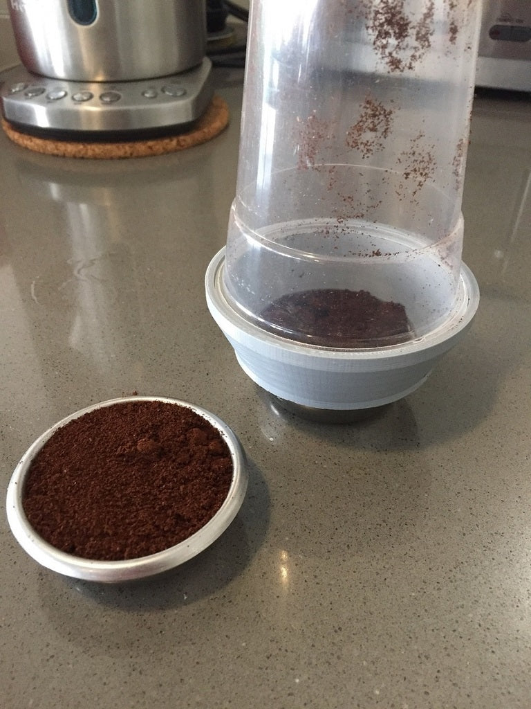 Trechter voor Rancilio en compatibele Espresso-filterkorven