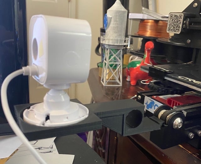 Camera bevestiging voor Blink Mini op Ender 3