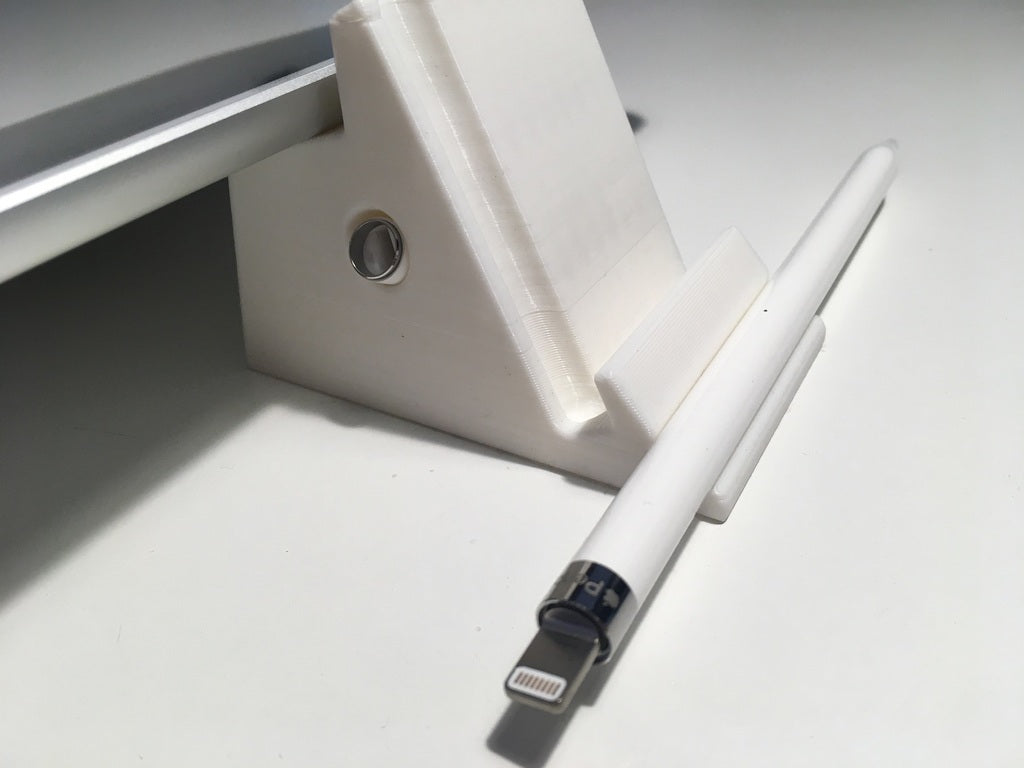 2-weg iPad-standaard met houder voor Apple pencil