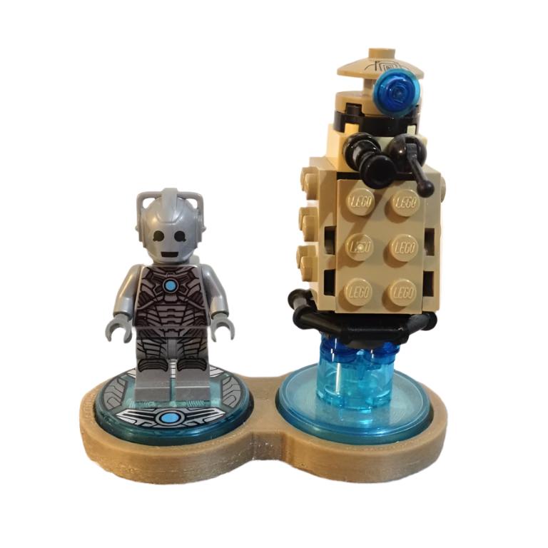 Lego Dimensions Tag Houder/Display voor Fun Packs, Level/Story Packs en Team Packs