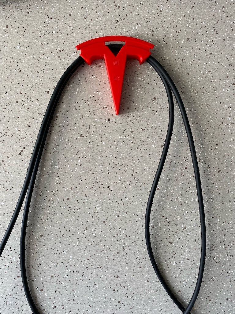 Tesla Logo EV Kabelhouder
