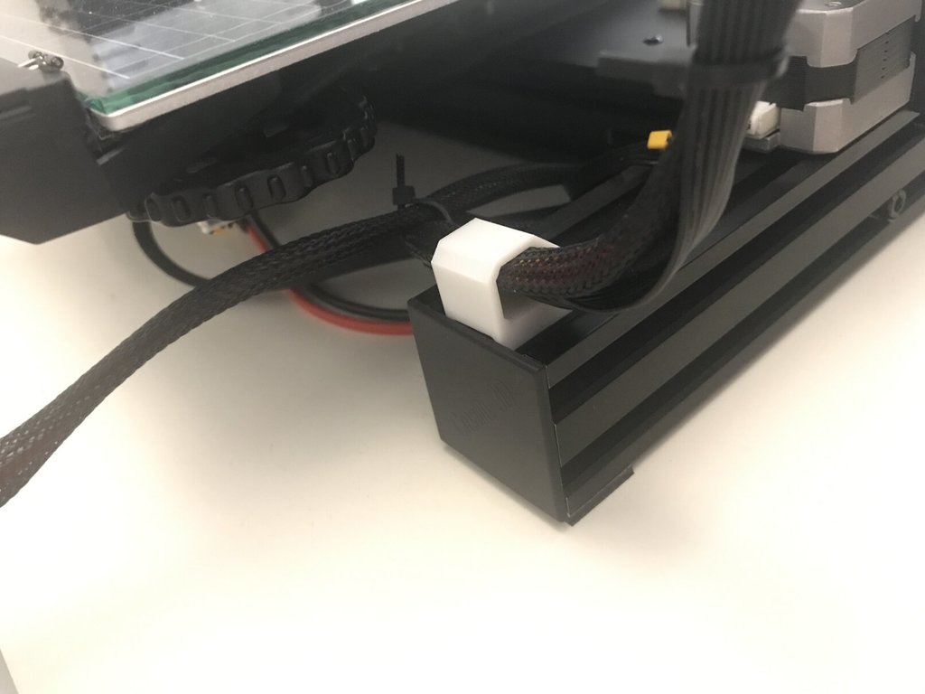 Kabelklemmen voor Extruder (Ender 3) - Effectief kabelbeheer voor 4040/4020 Profielen
