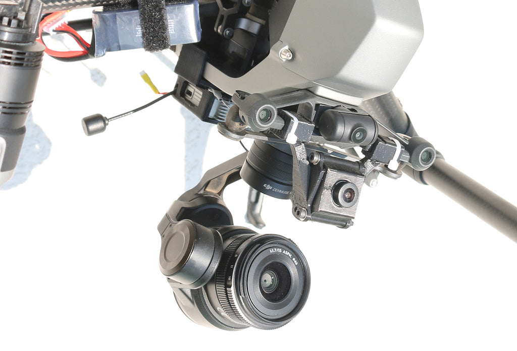 DJI FPV-camera en Air Unit montage voor Inspire 2 - Update 01/2022
