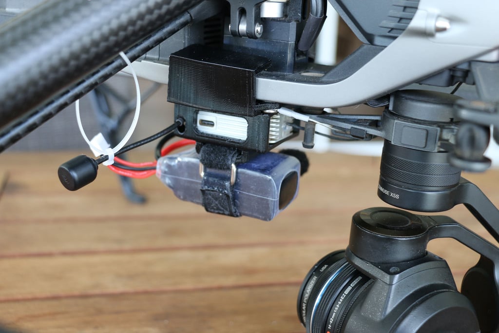 DJI FPV Camera & Air Unit Montage voor Inspire 2