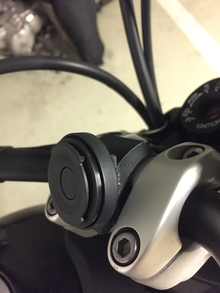 Stevige telefoonhouder voor motorstuur