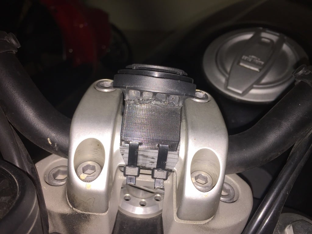Stevige telefoonhouder voor motorstuur