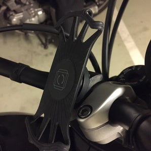 Stevige telefoonhouder voor motorstuur