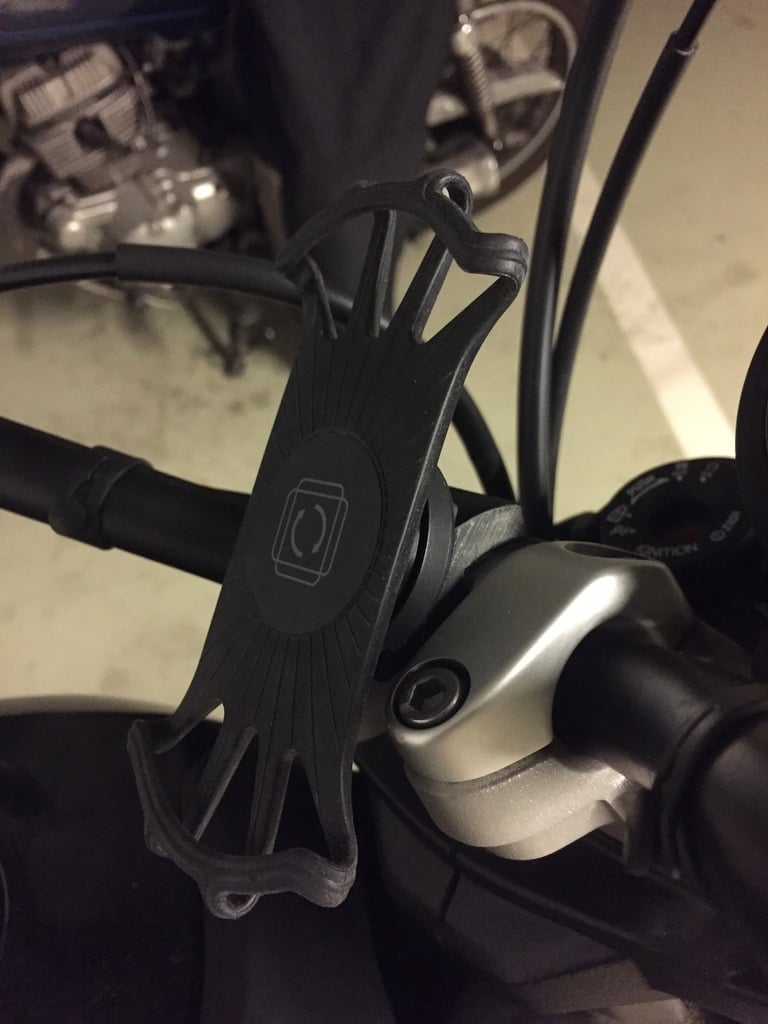 Stevige telefoonhouder voor motorstuur