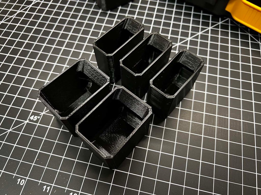 Modulaire organizerboxen voor kleine onderdelen