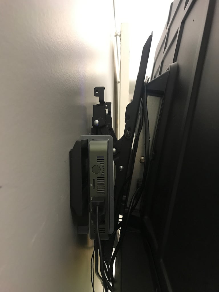 Mini-pc-beugel voor tv-wandmontage