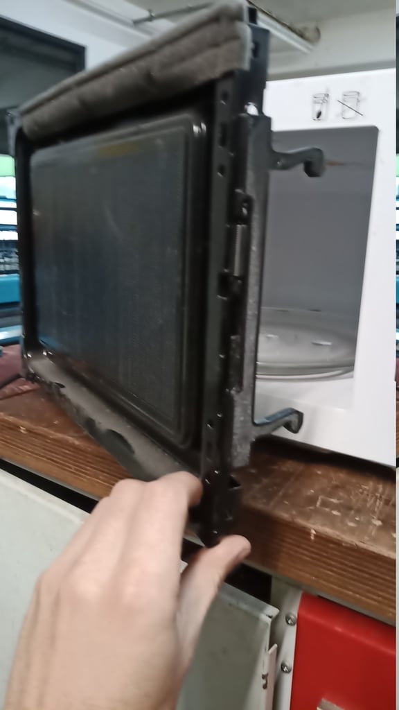 Vervangende deurhaak voor Bosch Magnetron - Model 00612131