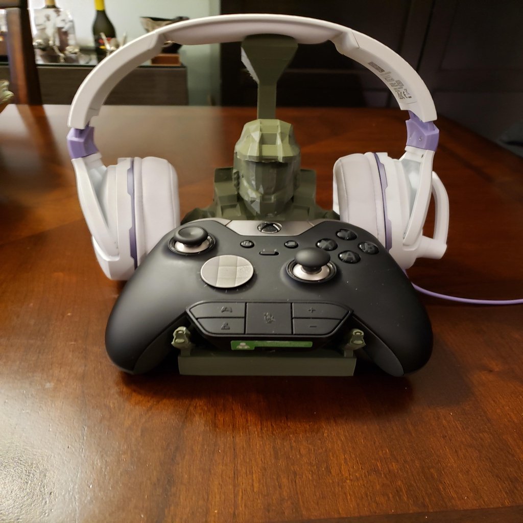 Halo Master Chief Controller en Hoofdtelefoonstand