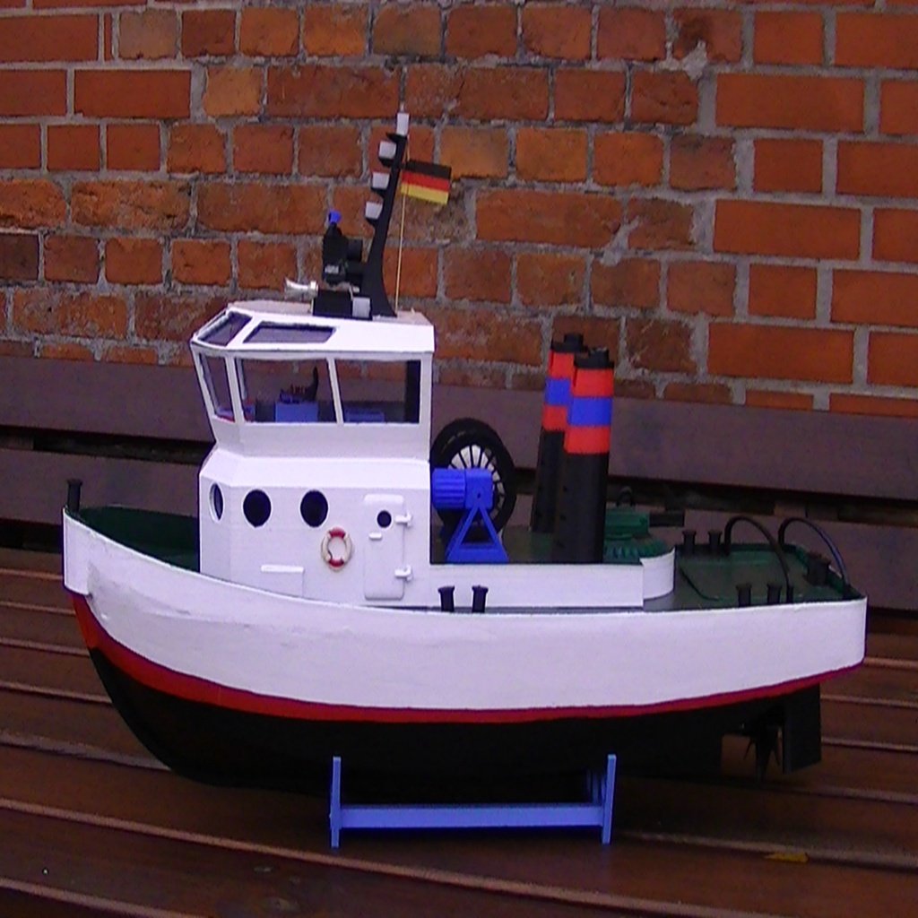 RC-boot Havenslepper - Radiografisch bestuurbare sleepboot