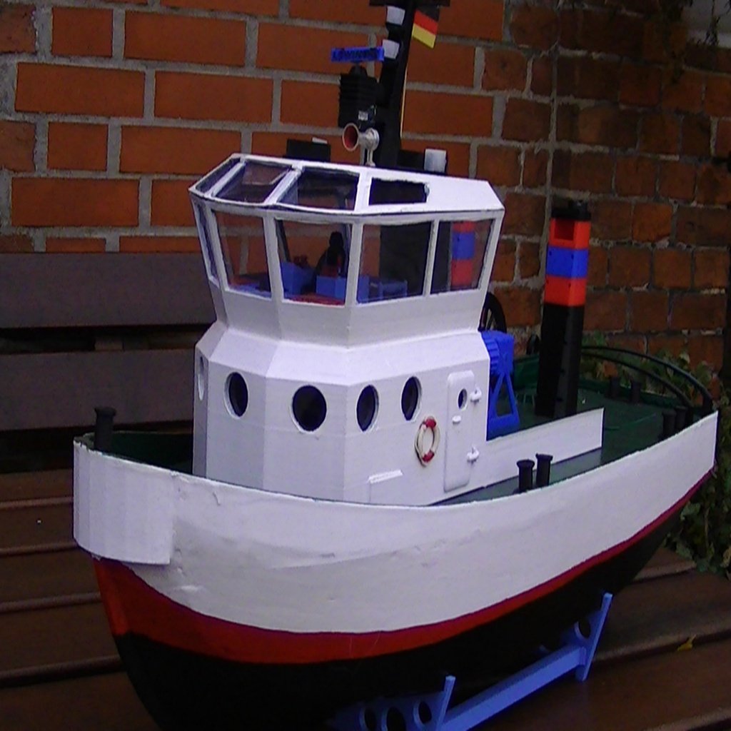 RC-boot Havenslepper - Radiografisch bestuurbare sleepboot