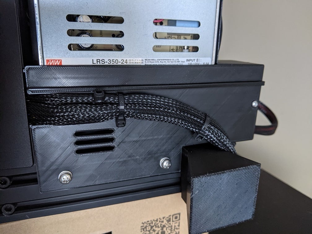 Beschermkap voor Ender 3 V2 PSU-aansluiting