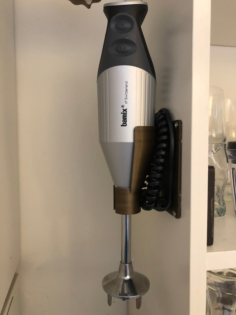 Wandmontagehouder voor Bamix keukenmachine