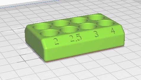 Magnetische dopsleutel organizer