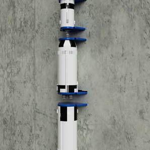 Wandmontage voor Lego Saturn V (6 delen)